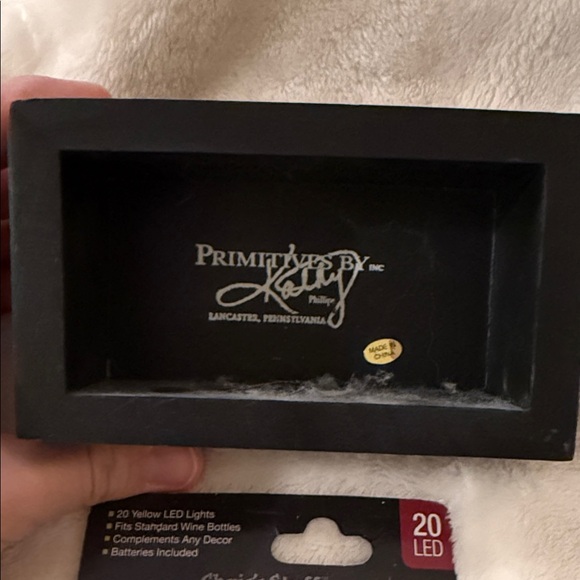 Wine Bottle String Lights - Silver and Wine Sign - Picture 4 of 8